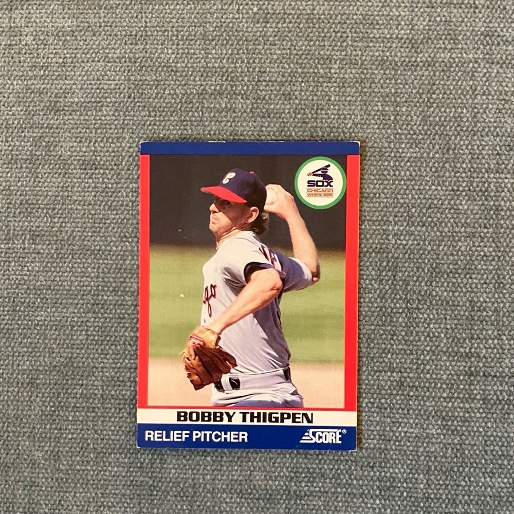 1991 Score Chicago White Sox Baseball Card Trading Card